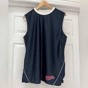 Athletic reversible men’s sleeveless jersey